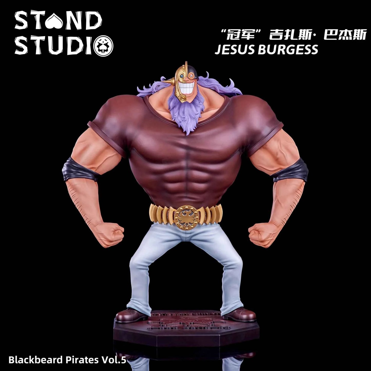 One Piece ~ Stand Studio ~ Jesus Burgess ~ Resin Statue - Santoryu Resins Collectors