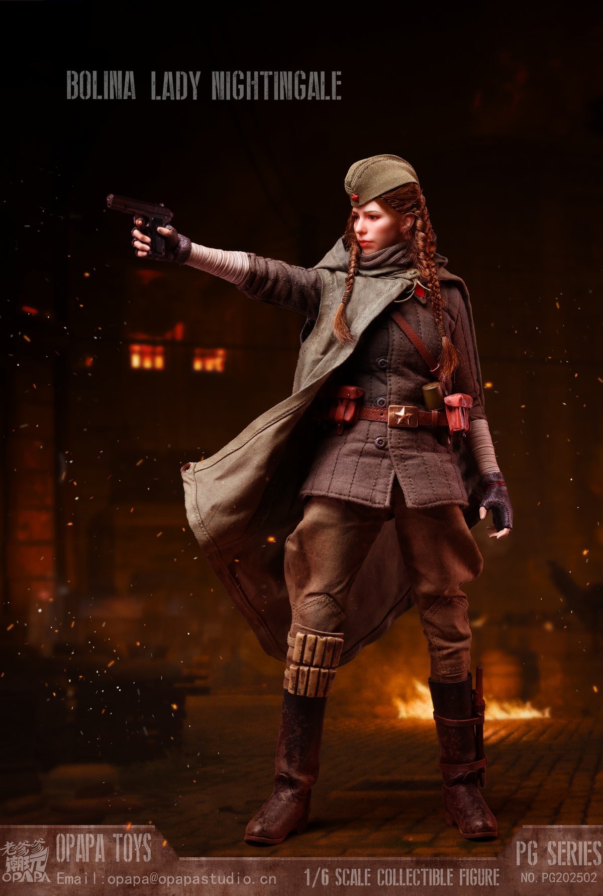 Call of Duty OPAPA TOYS Polina Petrova Lady Nightingale Action Figure (3rd party)