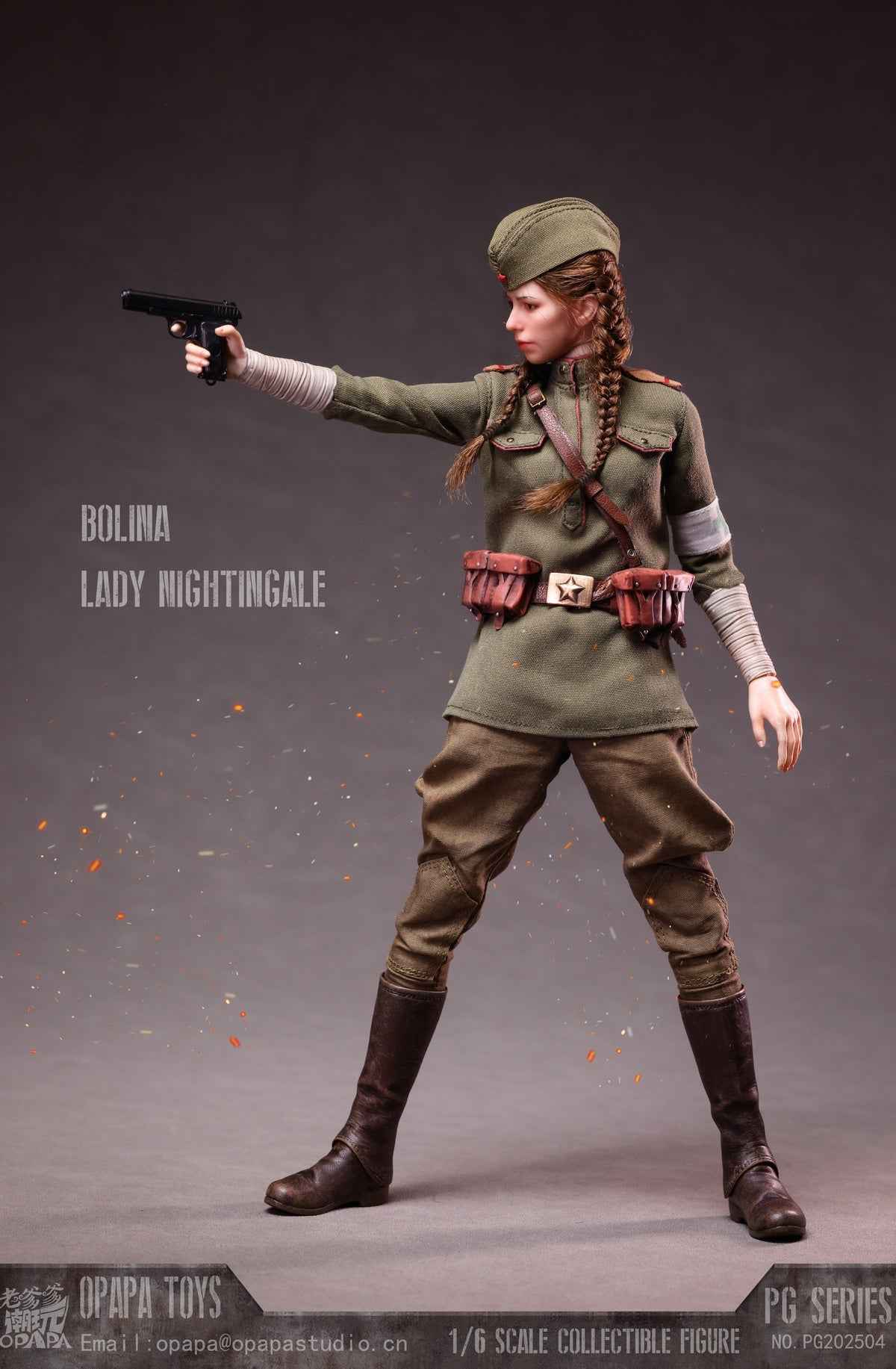 Call of Duty OPAPA TOYS Polina Petrova Lady Nightingale Action Figure (3rd party)