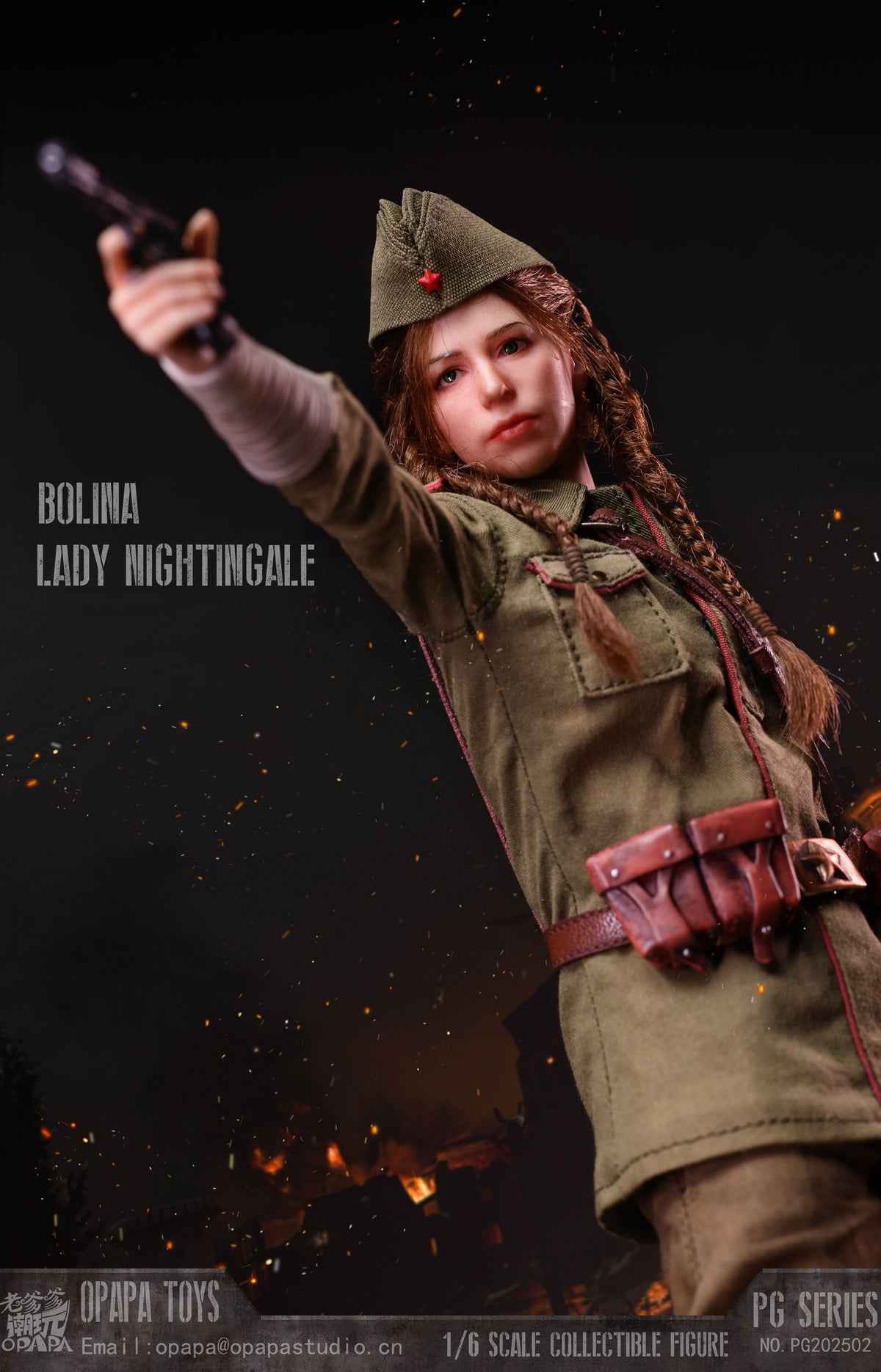 Call of Duty OPAPA TOYS Polina Petrova Lady Nightingale Action Figure (3rd party)