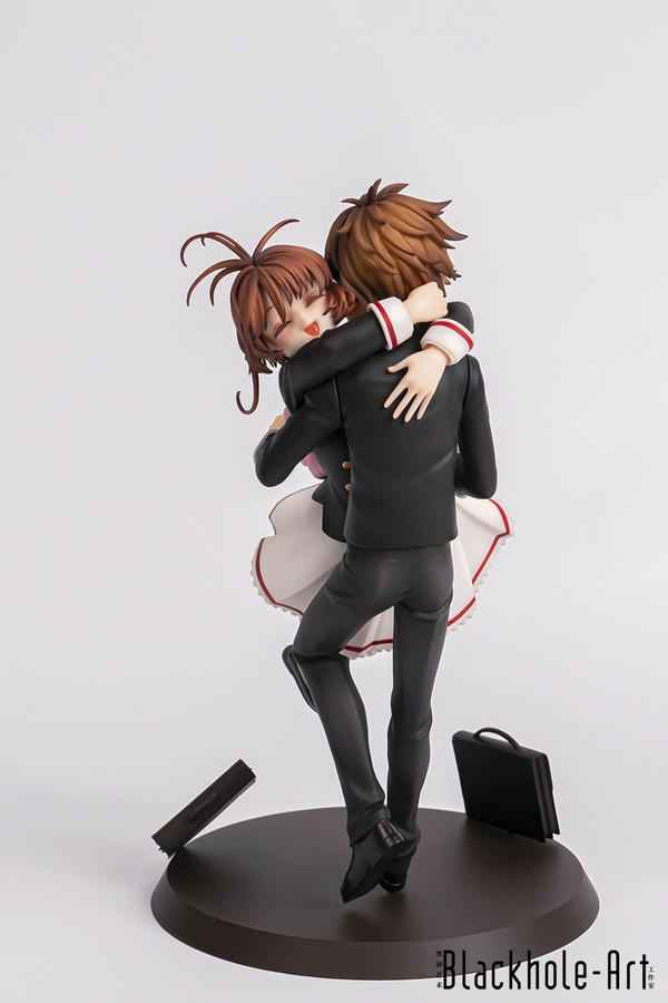 Cardcaptor Sakura BlackHole-Art Studio Syaoran Li and Sakura Kinomoto Encounter 2.0 Resin Statue