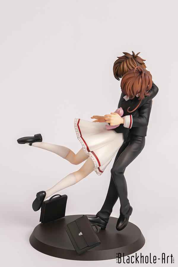 Cardcaptor Sakura BlackHole-Art Studio Syaoran Li and Sakura Kinomoto Encounter 2.0 Resin Statue
