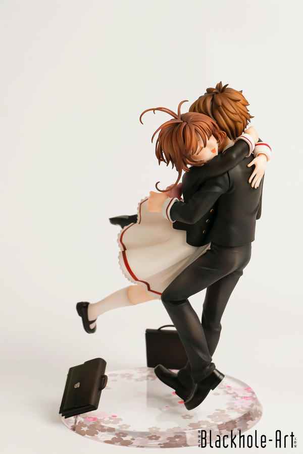 Cardcaptor Sakura BlackHole-Art Studio Syaoran Li and Sakura Kinomoto Encounter 2.0 Resin Statue