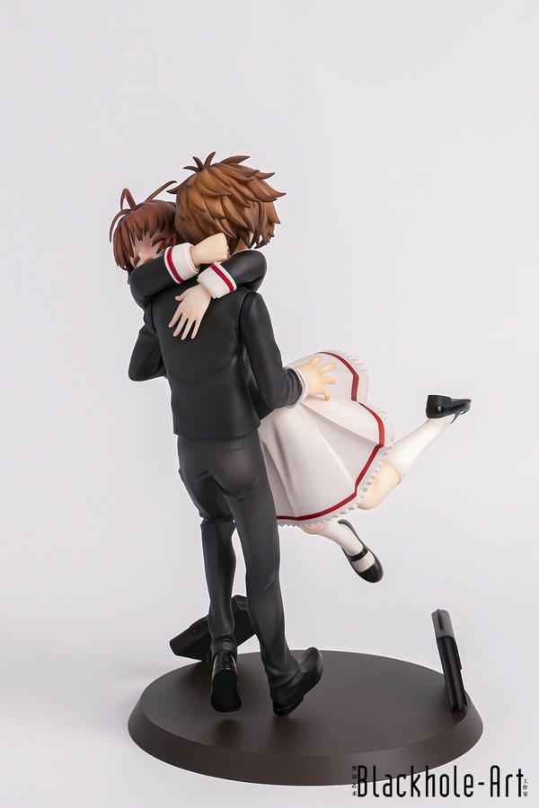 Cardcaptor Sakura BlackHole-Art Studio Syaoran Li and Sakura Kinomoto Encounter 2.0 Resin Statue