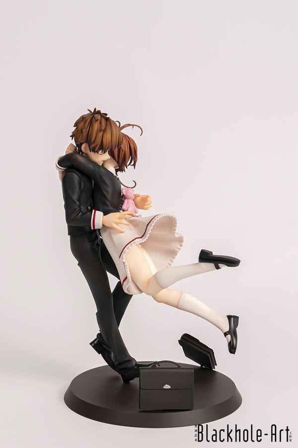 Cardcaptor Sakura BlackHole-Art Studio Syaoran Li and Sakura Kinomoto Encounter 2.0 Resin Statue