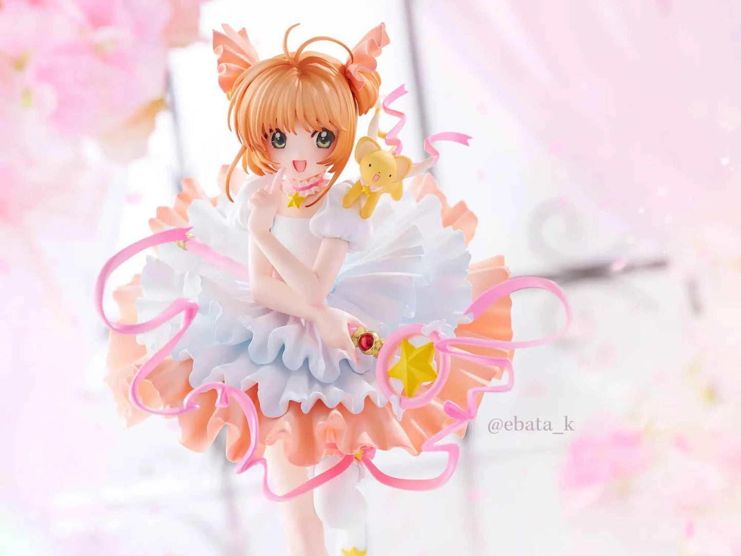 Cardcaptor Sakura Dragon Stone Studio Ribbon Sakura Resin Statue