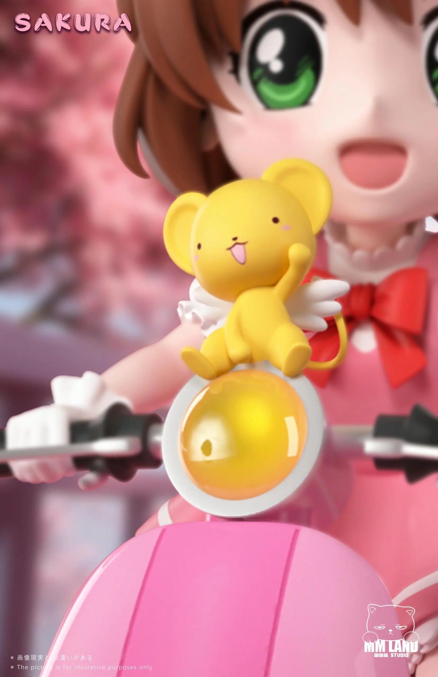 Cardcaptor Sakura MMLAND Studio Sakura Kinomoto on Motorcycle Resin Statue