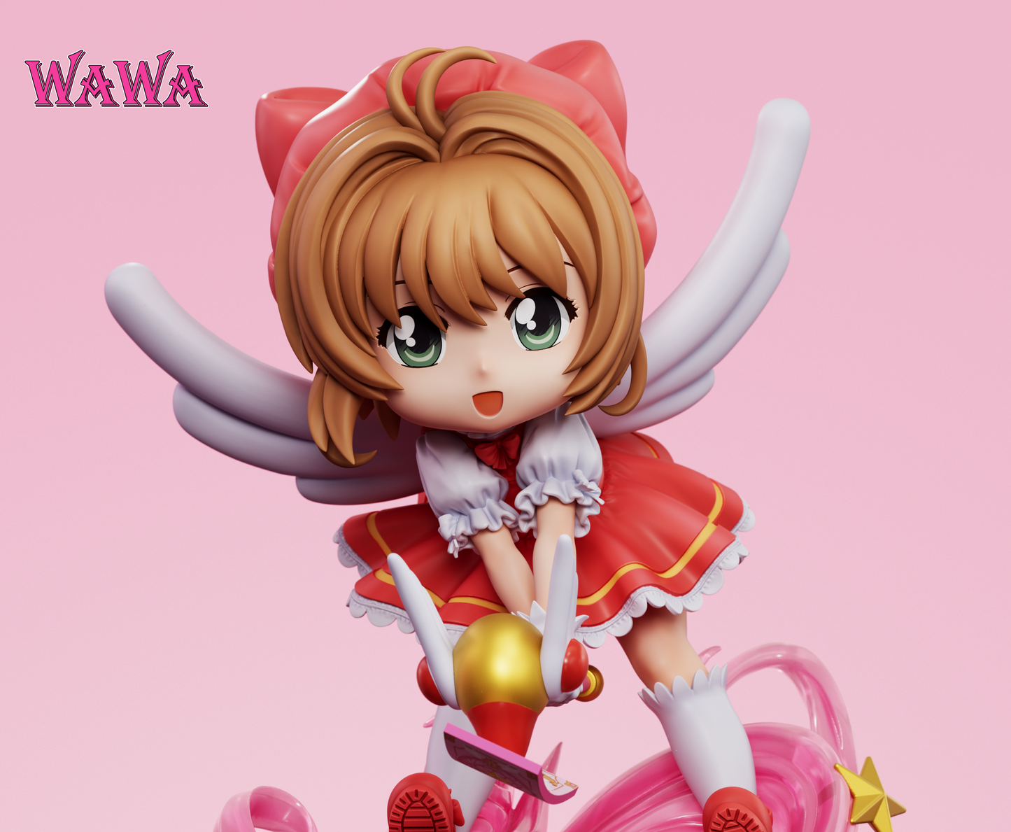 Cardcaptor Sakura Wawa Studio Sakura Kinomoto Resin Statue