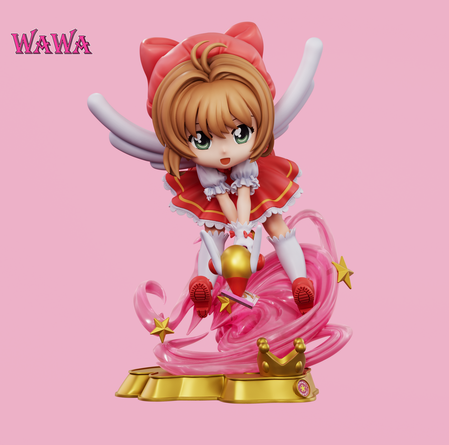 Cardcaptor Sakura Wawa Studio Sakura Kinomoto Resin Statue
