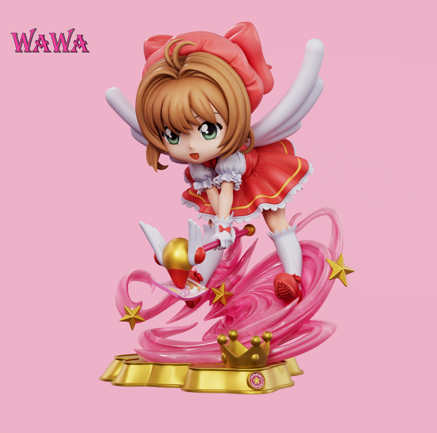 Cardcaptor Sakura Wawa Studio Sakura Kinomoto Resin Statue