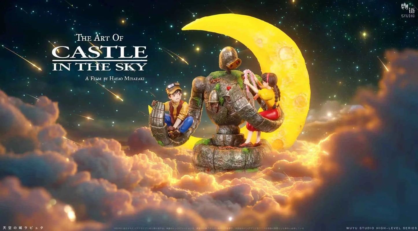Castle in the Sky Wu Yu Studio Robo & Sheeta & Pasu Resin Statue