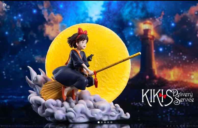 Kiki's Delivery Service by Hayao Miyazaki ~ Wu Yu Studio ~ Kiki " ~ Resin Statue - Santoryu Resins Collectors