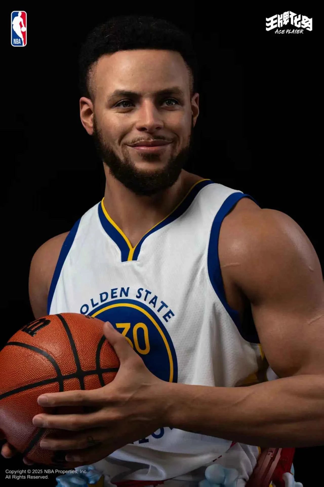 Celebrity Figure ACE PLAYER NBA Stephen Curry 1/1 Bust Licensed Resin Statue