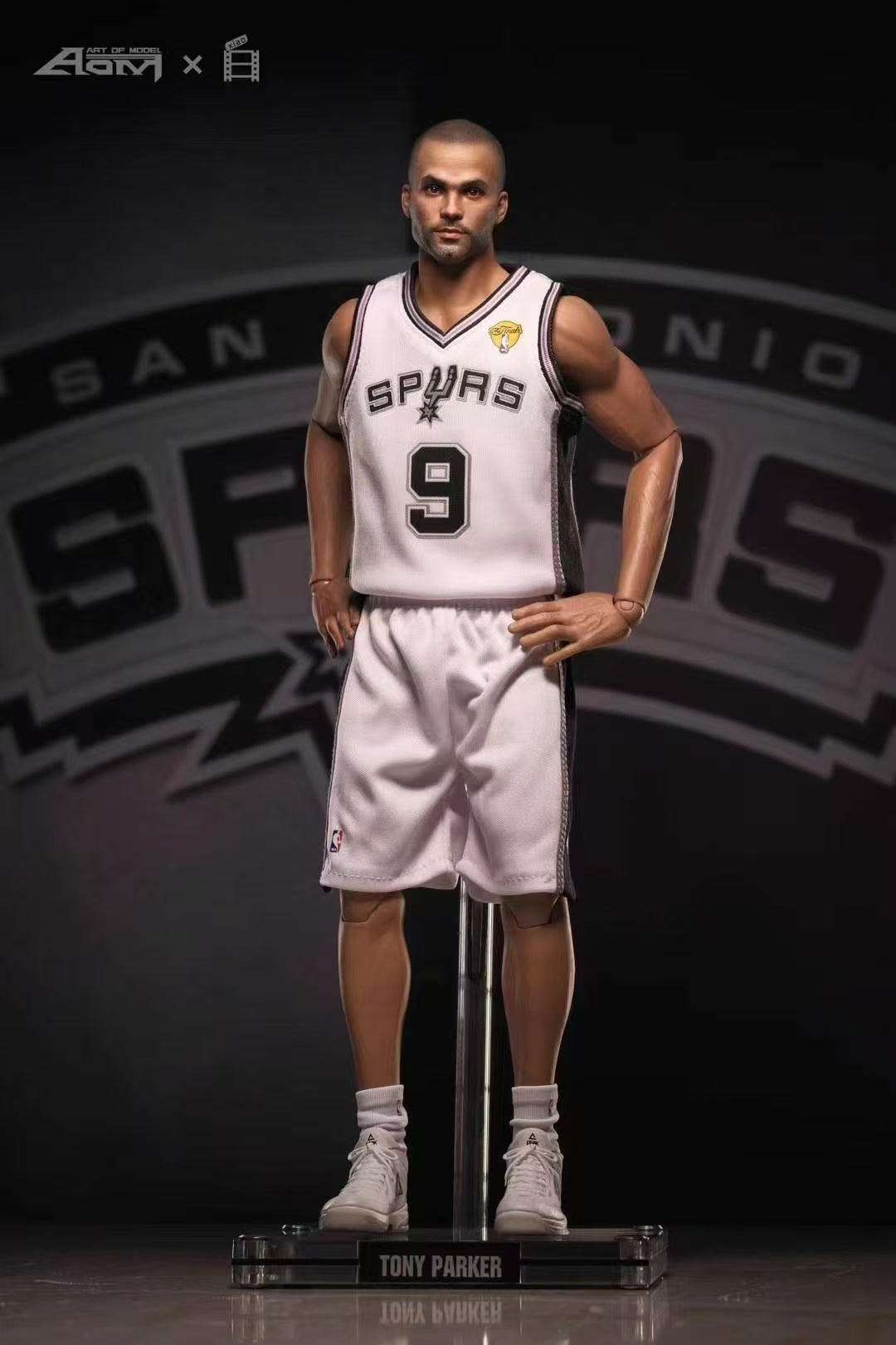Celebrity Figure AOM TOYS NBA Tony Parker Action Figure (3rd party)