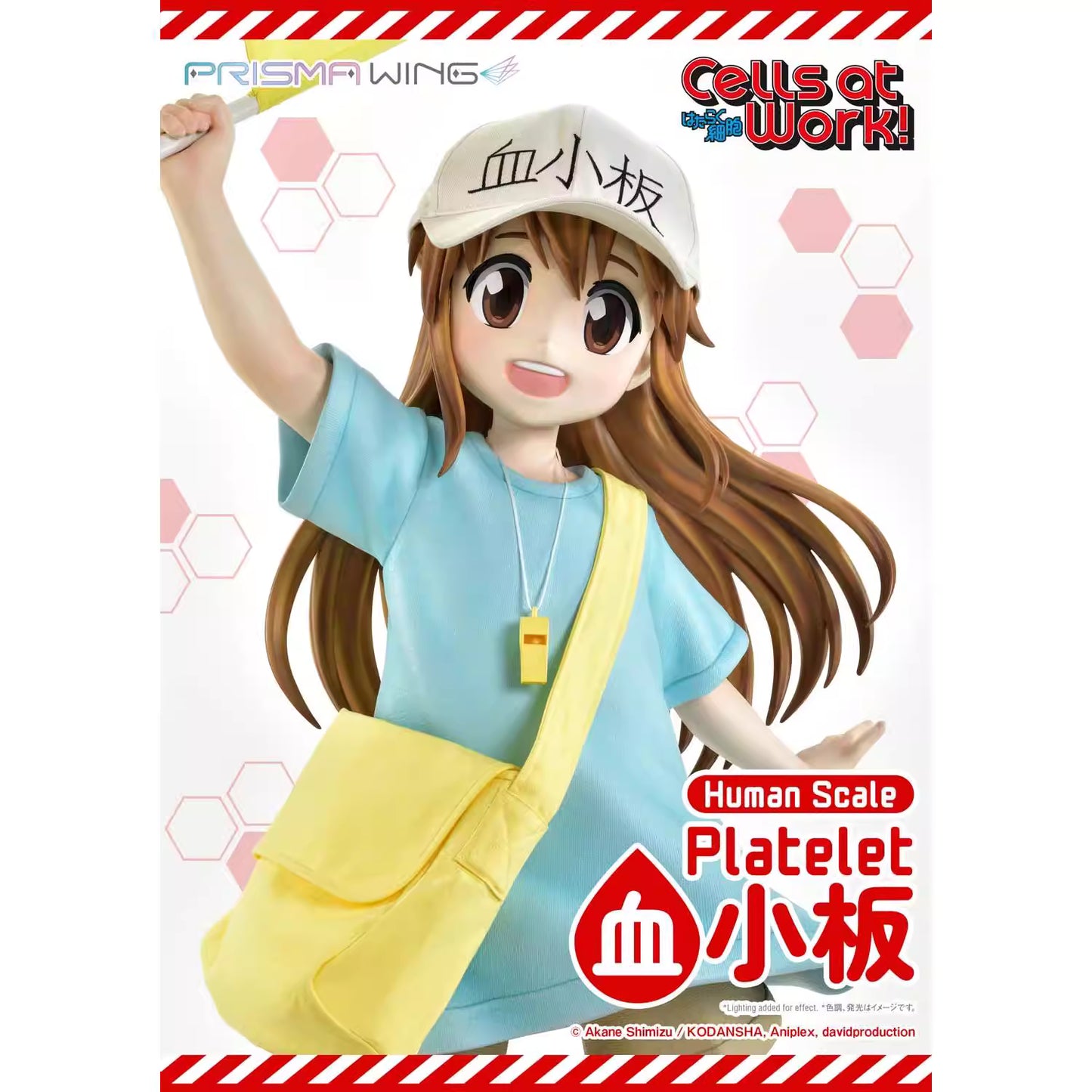 Cells at Work Prime 1 Studio PRISMA WING Masterline Platelet LSHSB-01 Life Scale PVC Figure