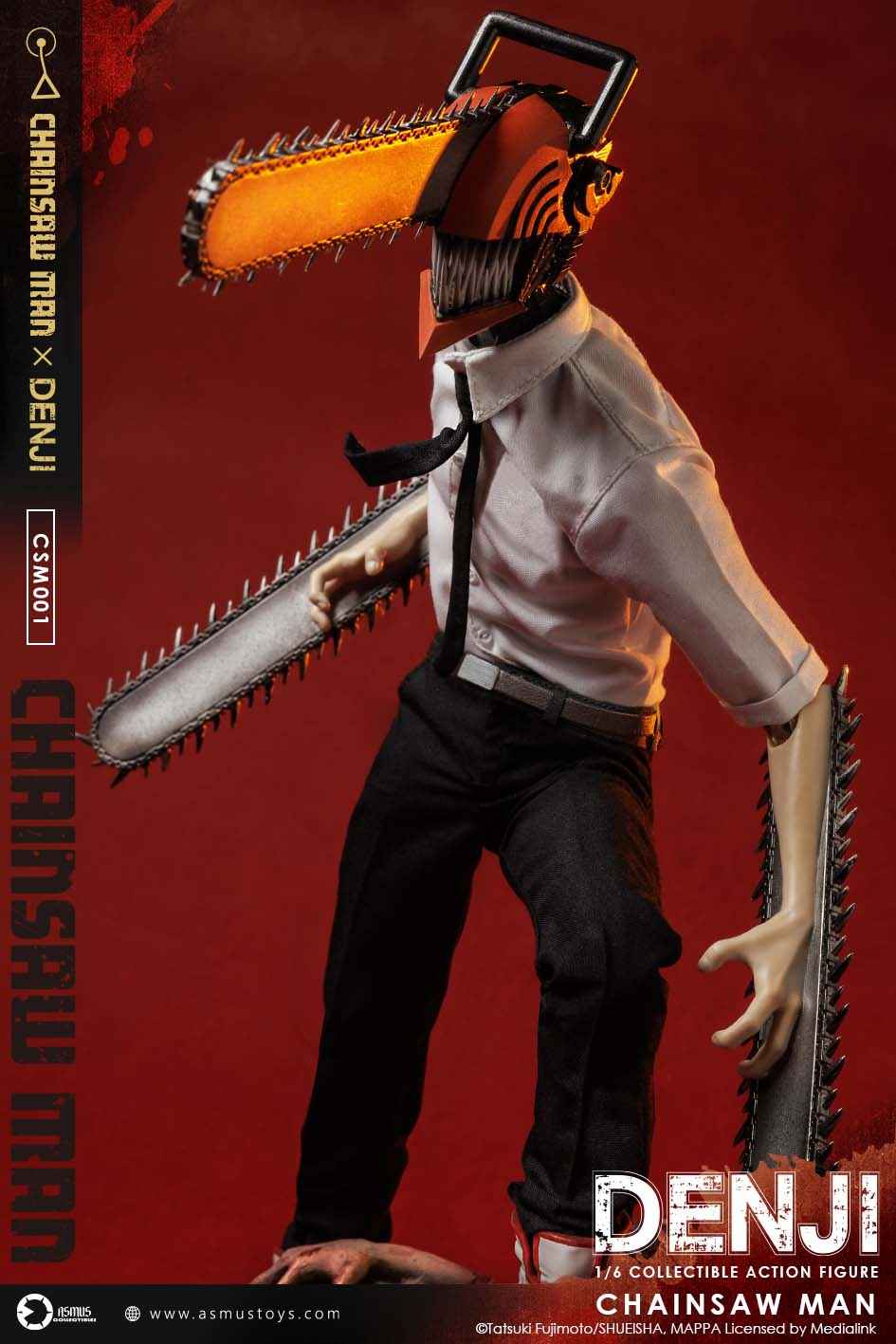 Chainsaw Man Asmus Toys Denji CSM001 CSM001LUX 1/6 Licensed Action Figure
