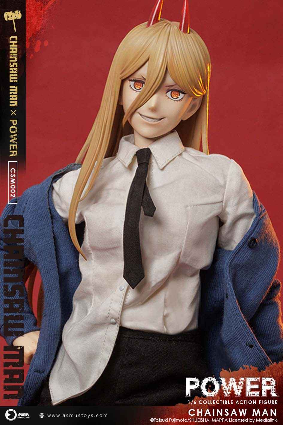 Chainsaw Man Asmus Toys Power CSM002 1/6 Licensed Action Figure