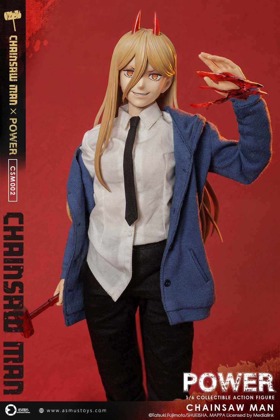 Chainsaw Man Asmus Toys Power CSM002 1/6 Licensed Action Figure