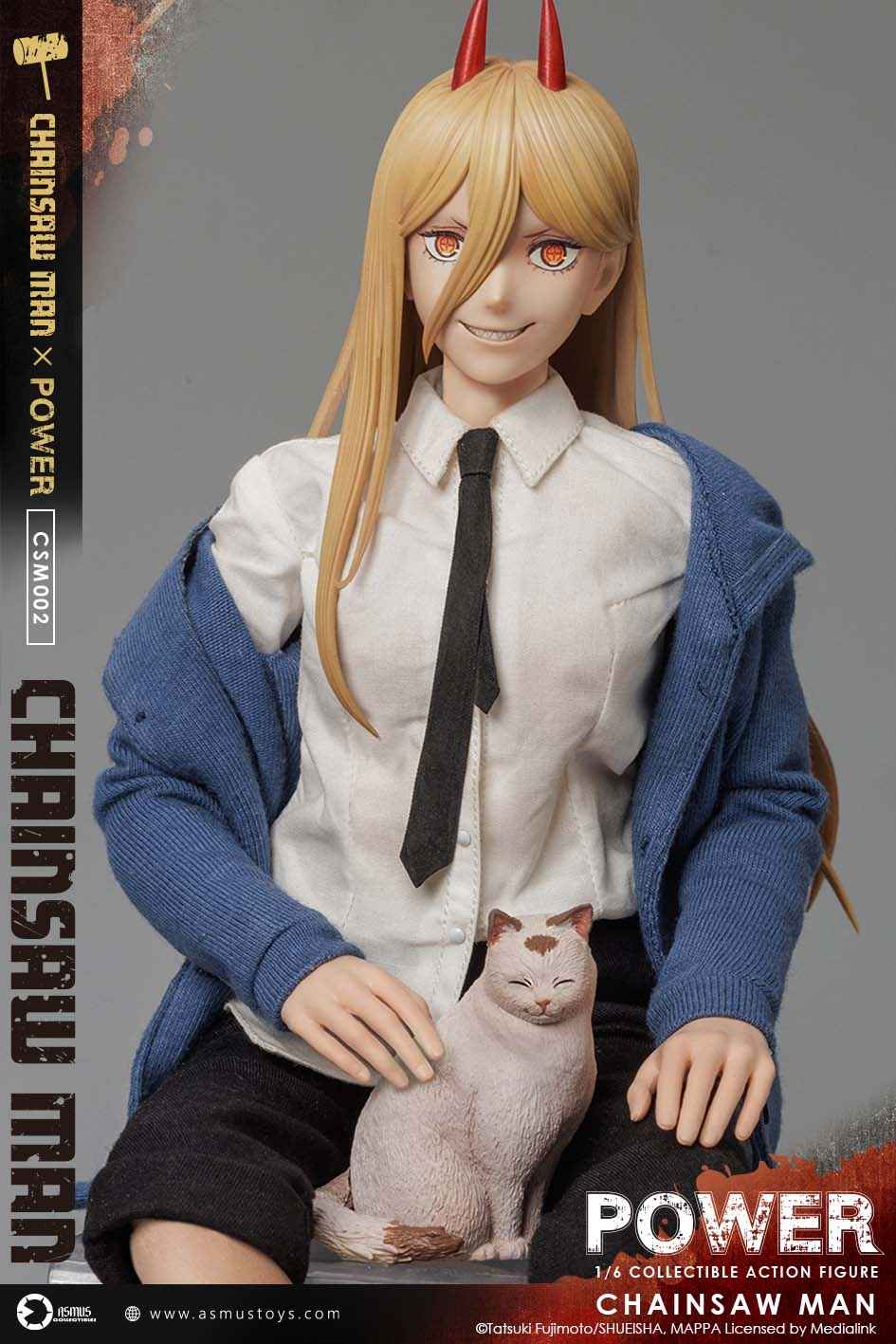 Chainsaw Man Asmus Toys Power CSM002 1/6 Licensed Action Figure