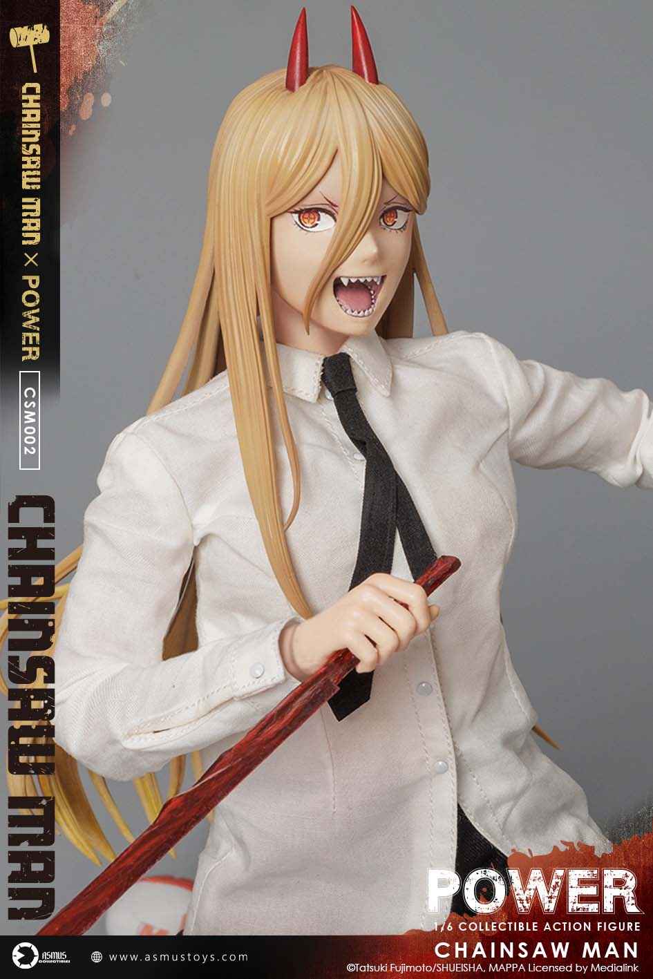 Chainsaw Man Asmus Toys Power CSM002 1/6 Licensed Action Figure