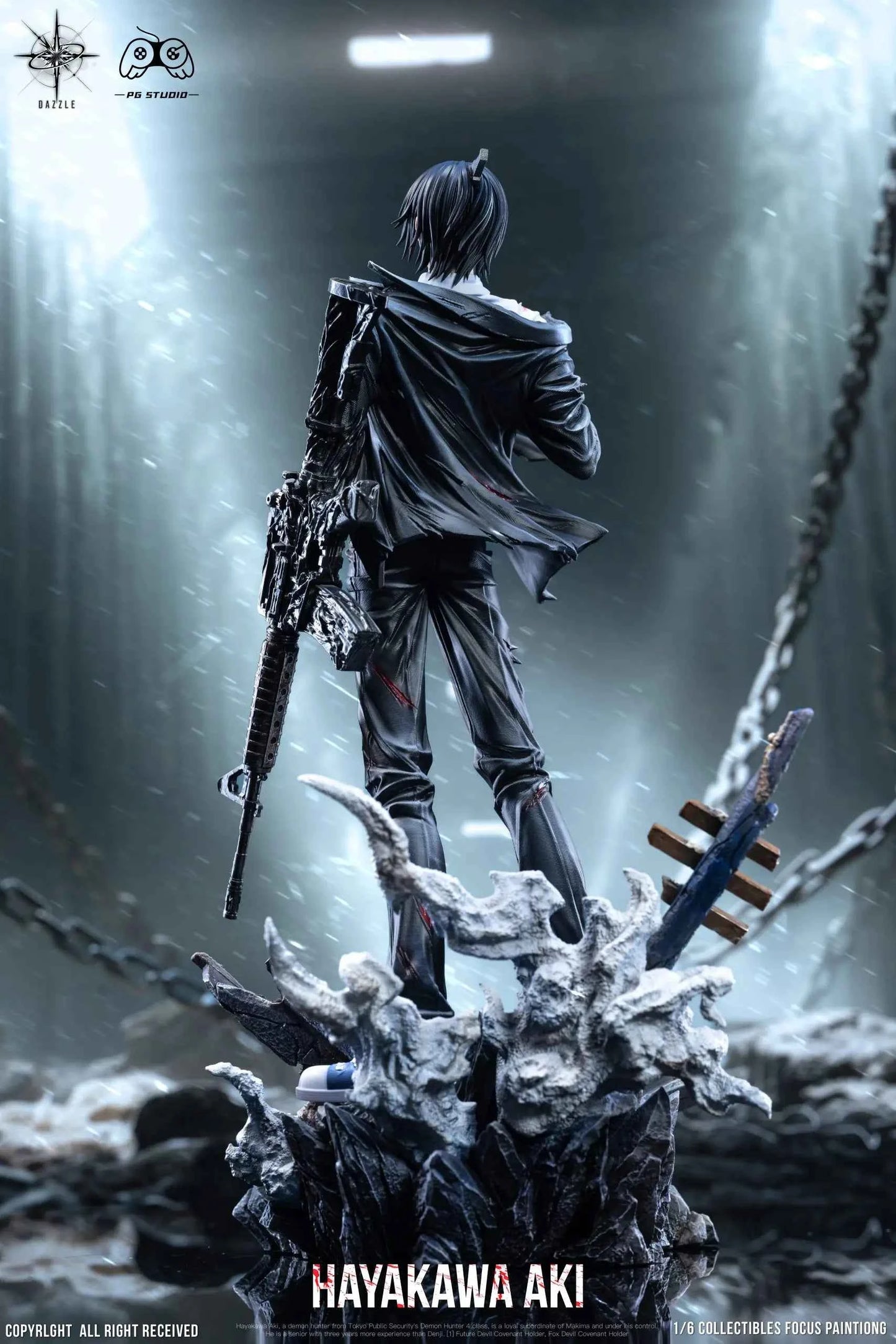 Chainsaw Man PG & Dazzle Studio Hayakawa Aki Resin Statue
