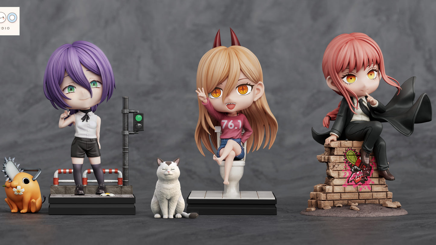 Chainsaw Man POPO Studio Power Resin Statue