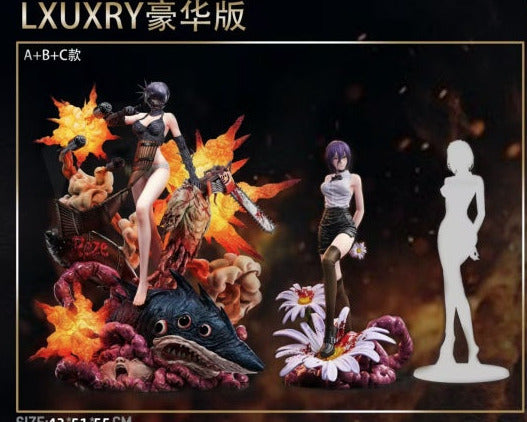 Chainsaw Man Scorpion Studio Reze Bomb Devil 1/4 Resin Statue