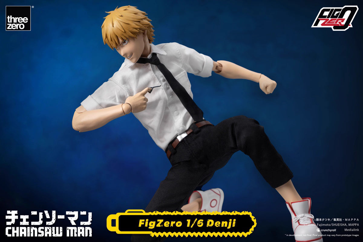 Chainsaw Man Threezero Denji 3Z04070M0 1/6 Licensed Action Figure