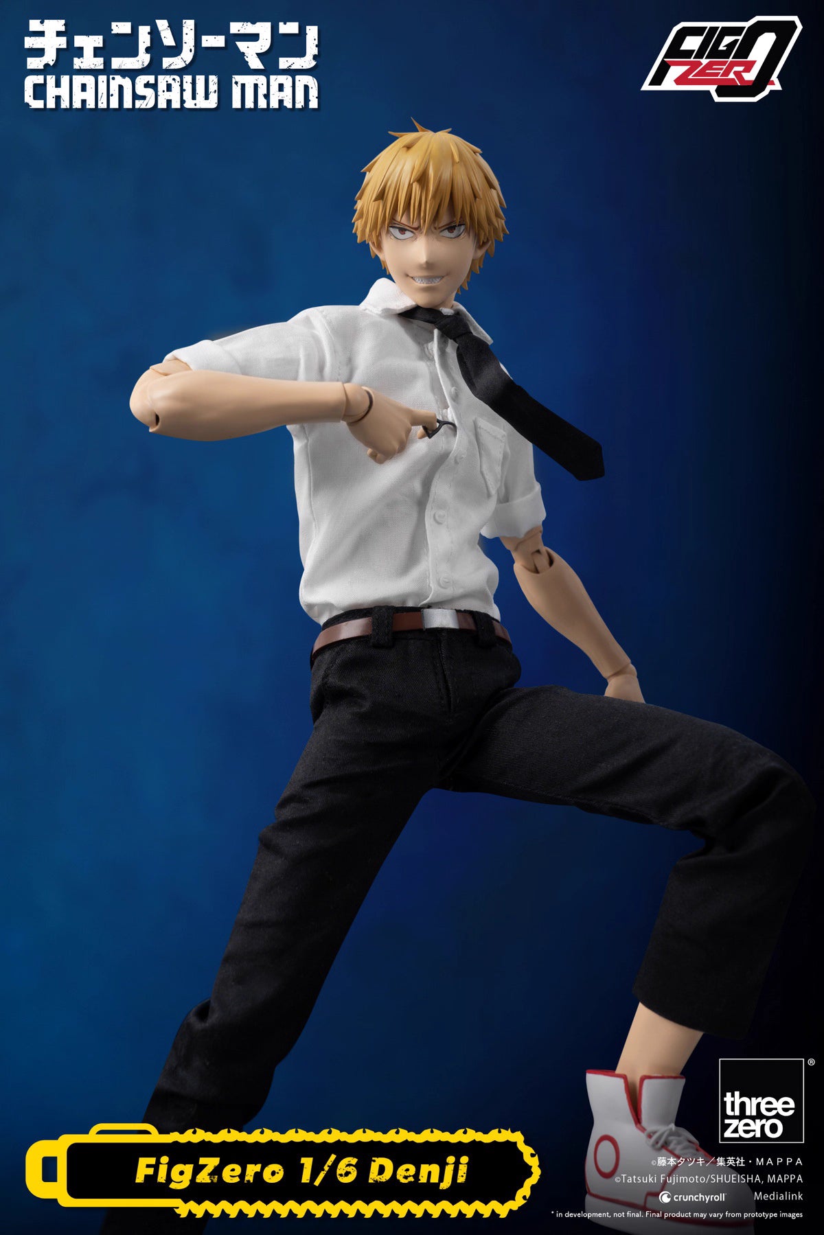 Chainsaw Man Threezero Denji 3Z04070M0 1/6 Licensed Action Figure