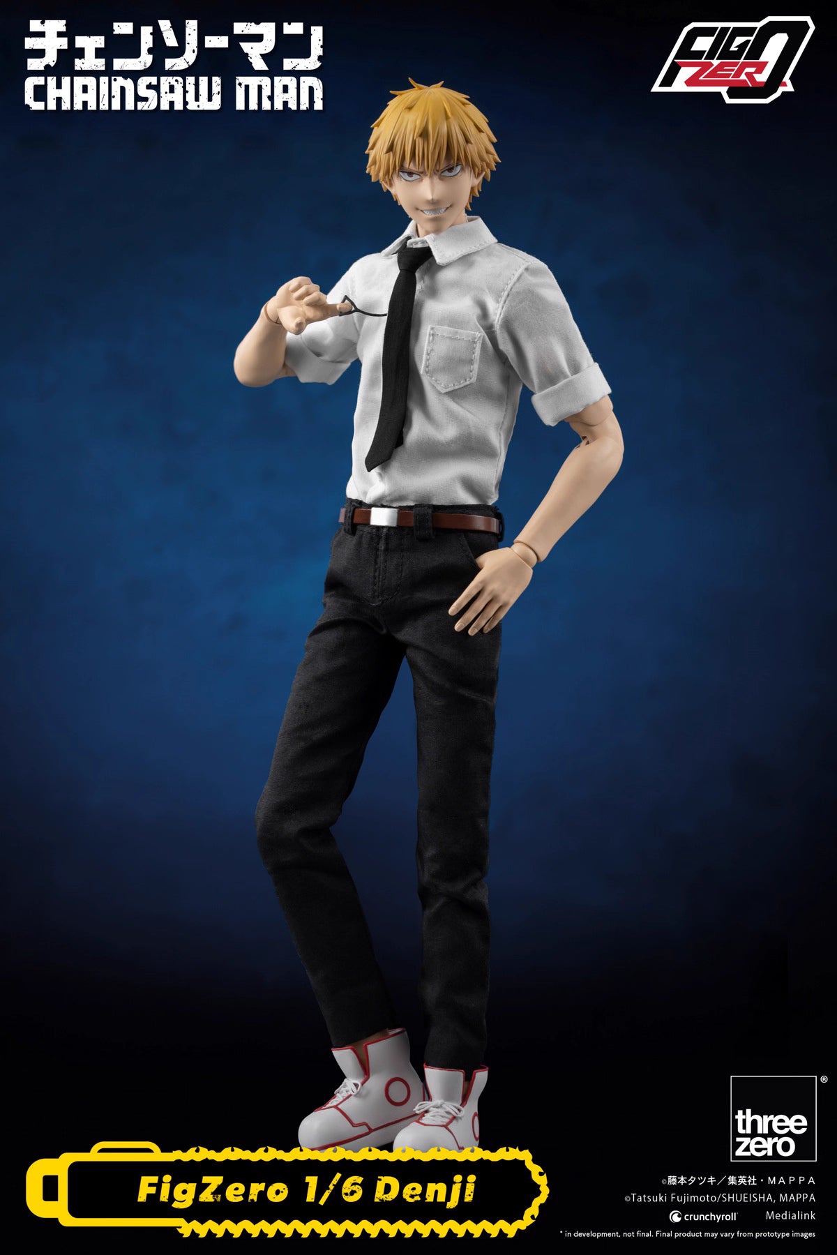 Chainsaw Man Threezero Denji 3Z04070M0 1/6 Licensed Action Figure
