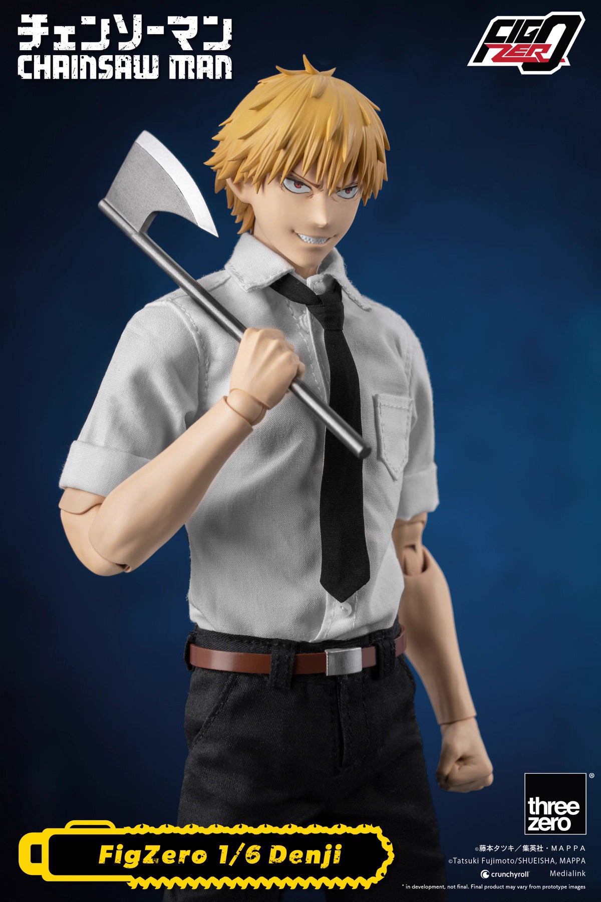 Chainsaw Man Threezero Denji 3Z04070M0 1/6 Licensed Action Figure