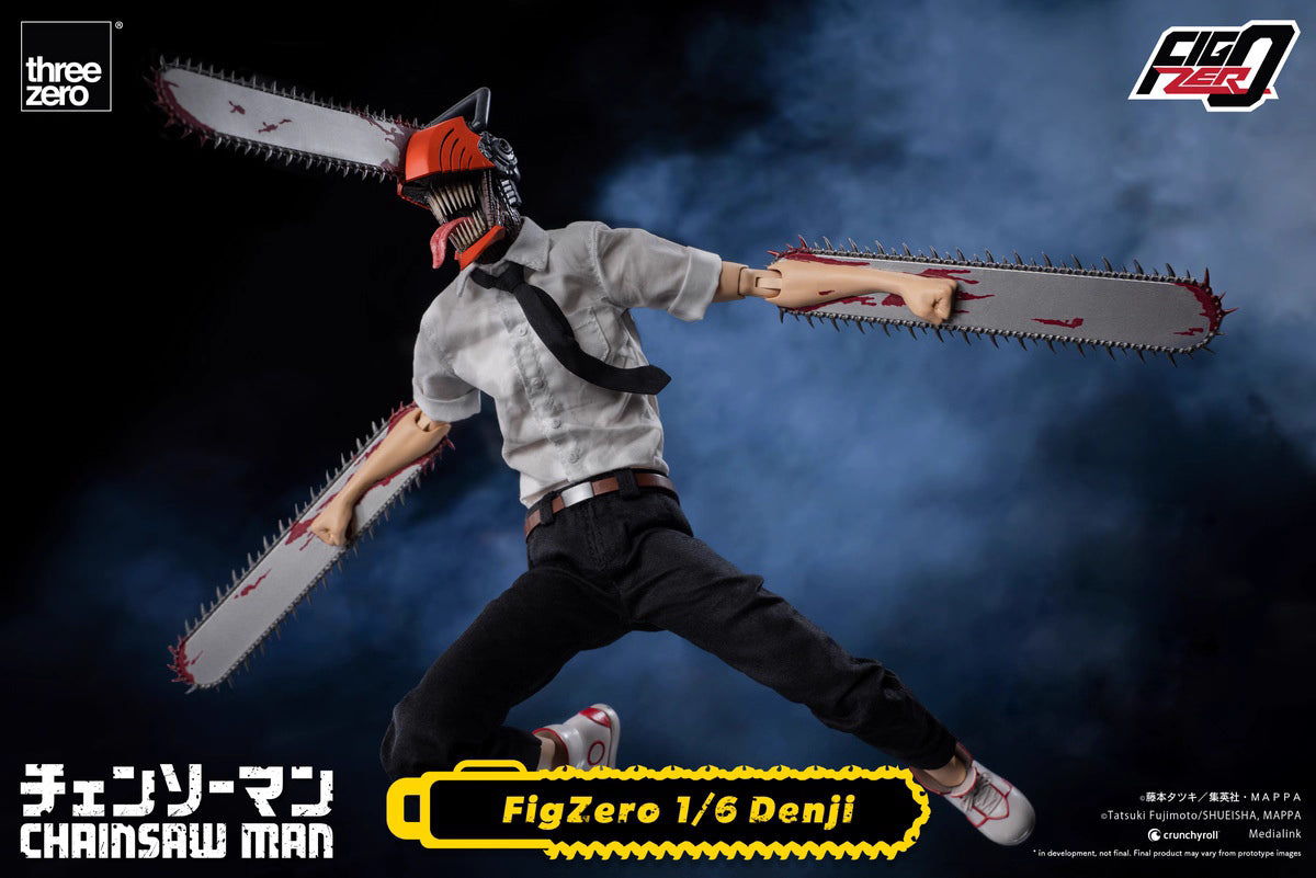 Chainsaw Man Threezero Denji 3Z04070M0 1/6 Licensed Action Figure