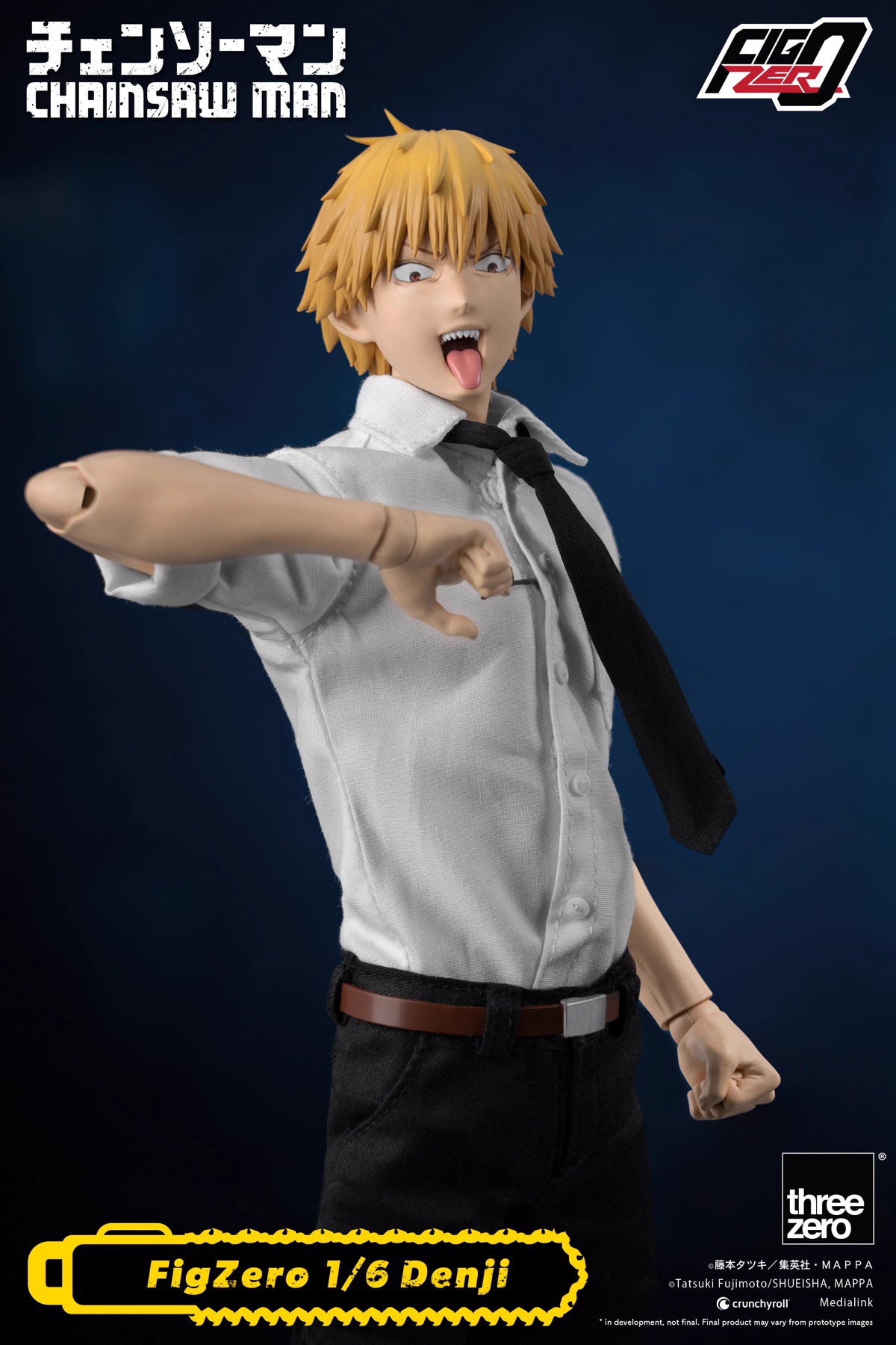 Chainsaw Man Threezero Denji 3Z04070M0 1/6 Licensed Action Figure