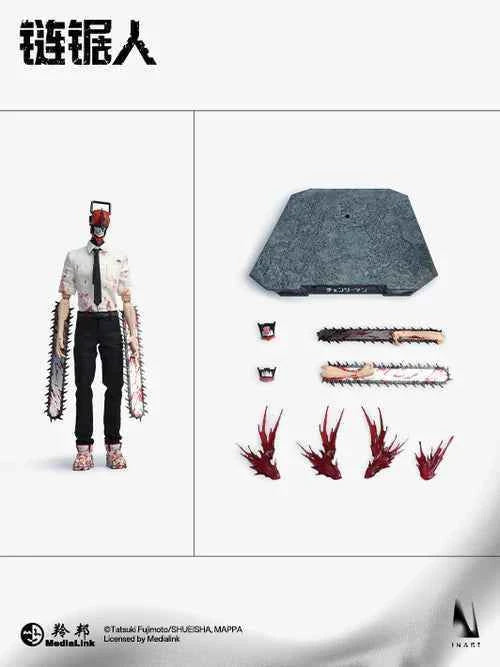 Chainsaw Man Inart Collectibles Chainsaw Demon Denji MAG026 1/6 Licensed Action Figure