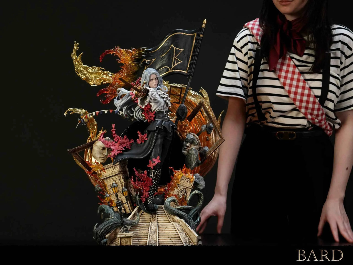 Clair Obscur: Expedition 33 Bard Studio Maelle Resin Statue
