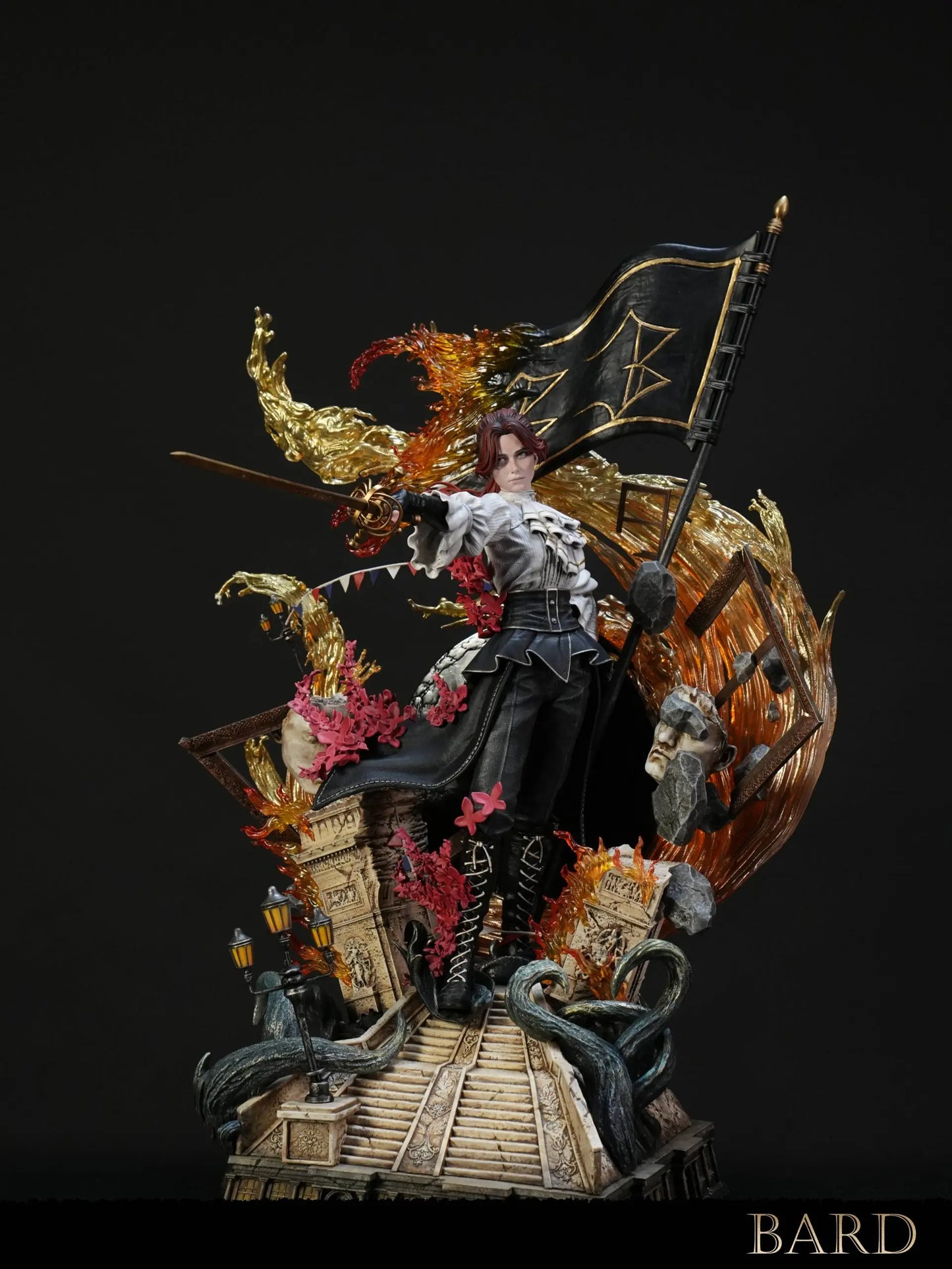 Clair Obscur: Expedition 33 Bard Studio Maelle Resin Statue