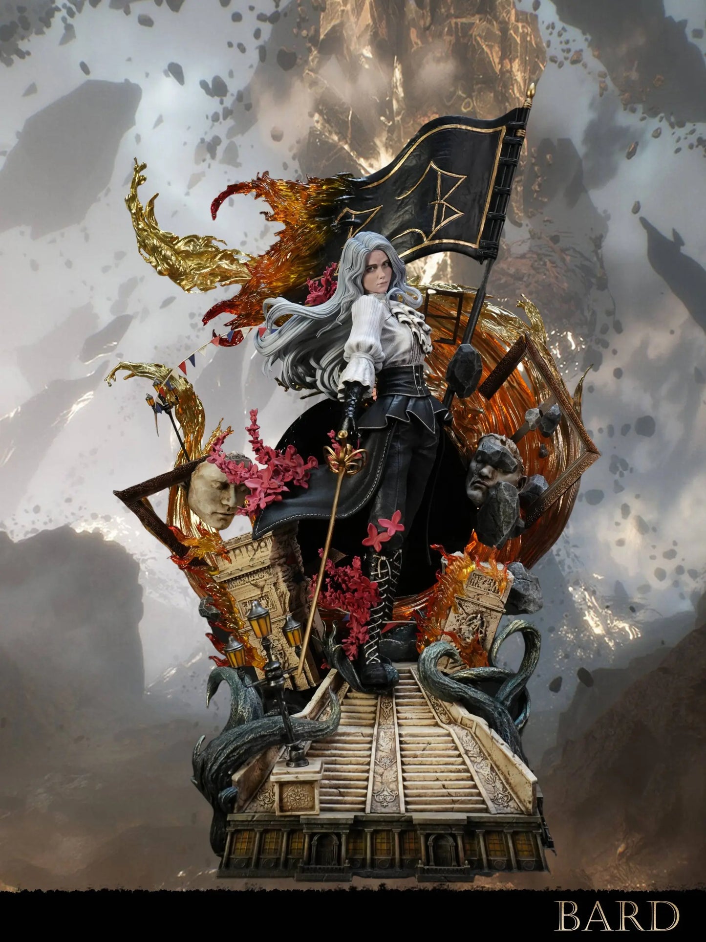 Clair Obscur: Expedition 33 Bard Studio Maelle Resin Statue