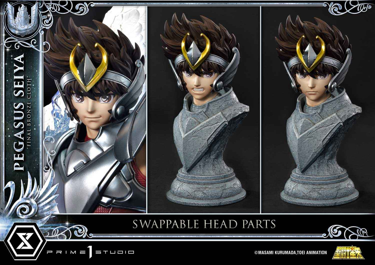 Saint Seiya ~ Prime 1 Studio ~ Pegasus Seiya Final Bronze Cloth PMKZ-04 PMKZ-04S Masterline ~ Licensed Resin Statue - Santoryu Resins Collectors