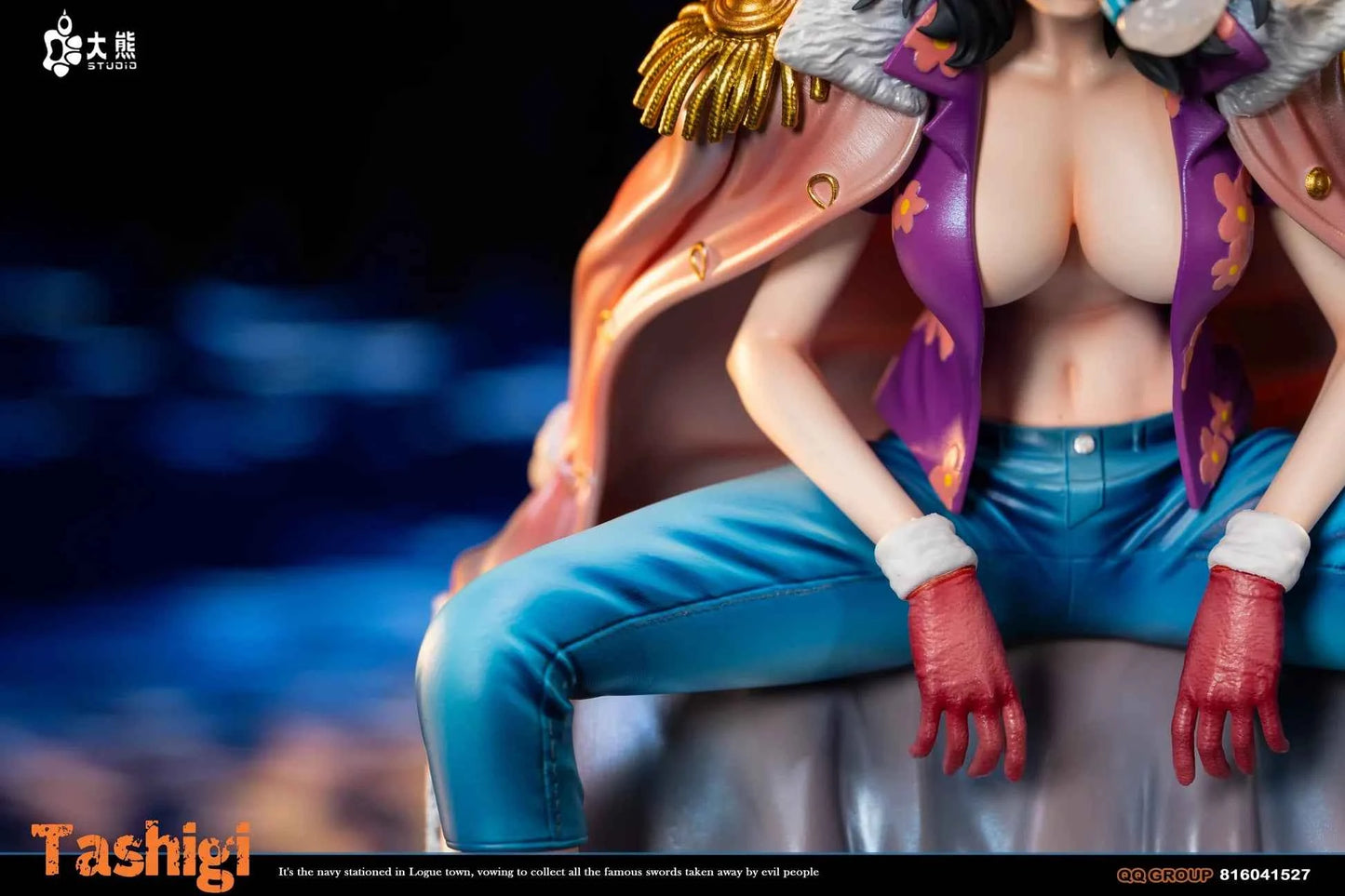 One Piece DX Studio Tashigi Resin Statue - Santoryu Resins Collectors