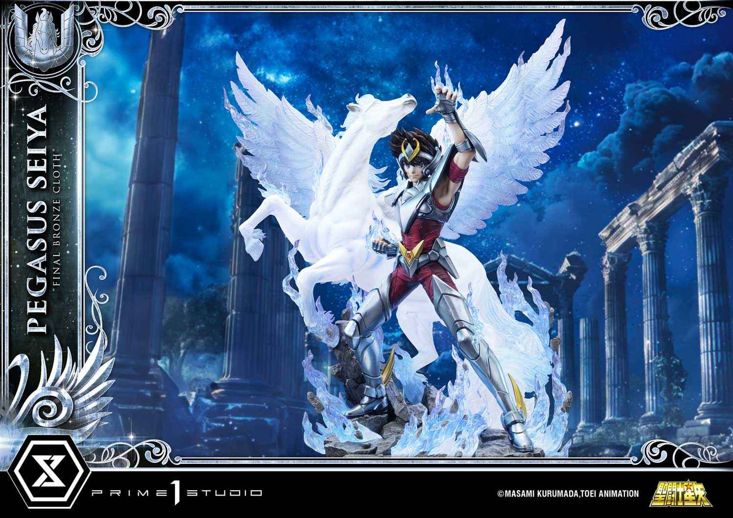 Saint Seiya ~ Prime 1 Studio ~ Pegasus Seiya Final Bronze Cloth PMKZ-04 PMKZ-04S Masterline ~ Licensed Resin Statue - Santoryu Resins Collectors