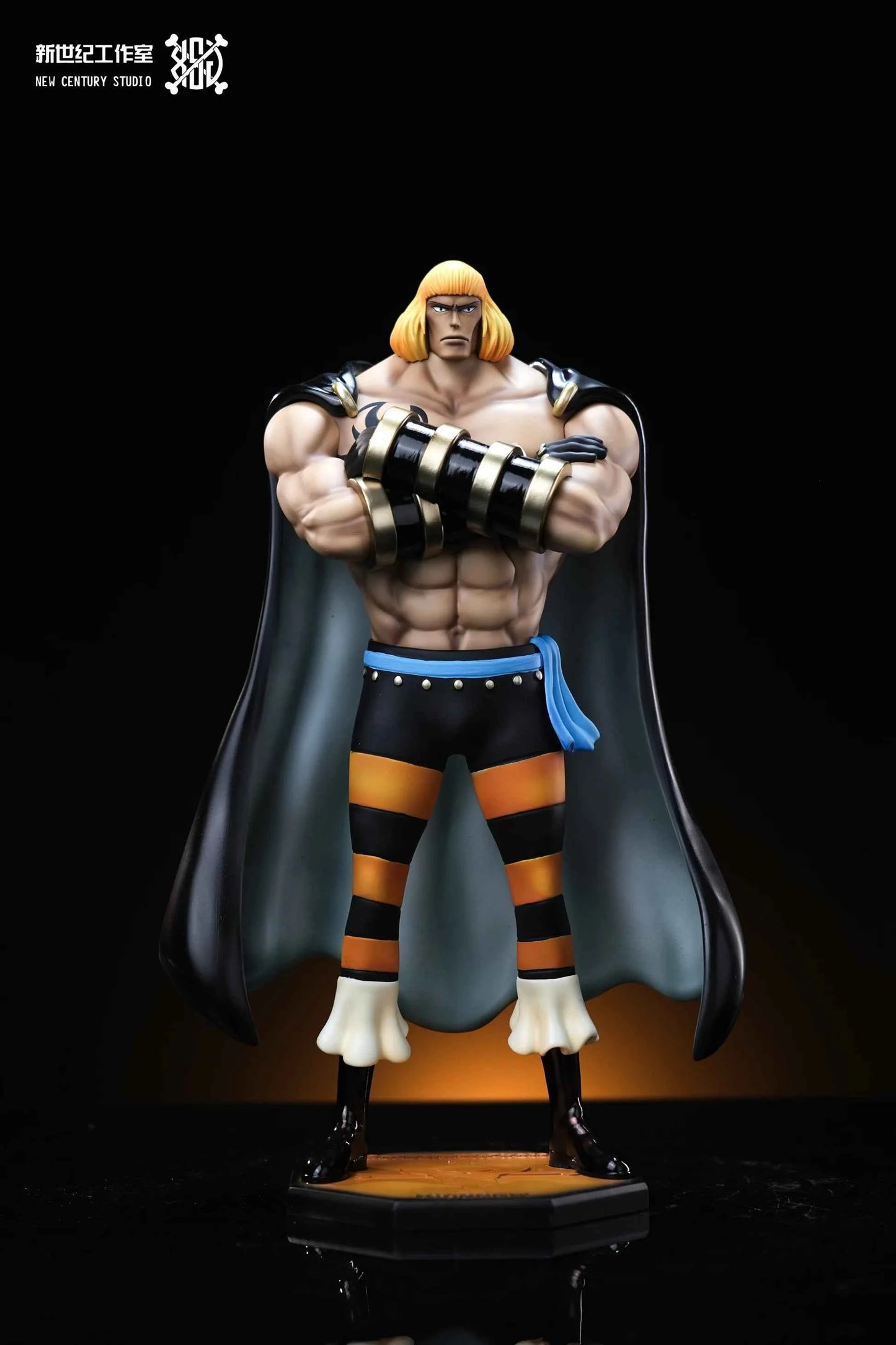 One Piece ~ New Century Studio ~ Thatch x Vista x Blamenco x Kingdew x Izou ~ Resin Statue - Santoryu Resins Collectors