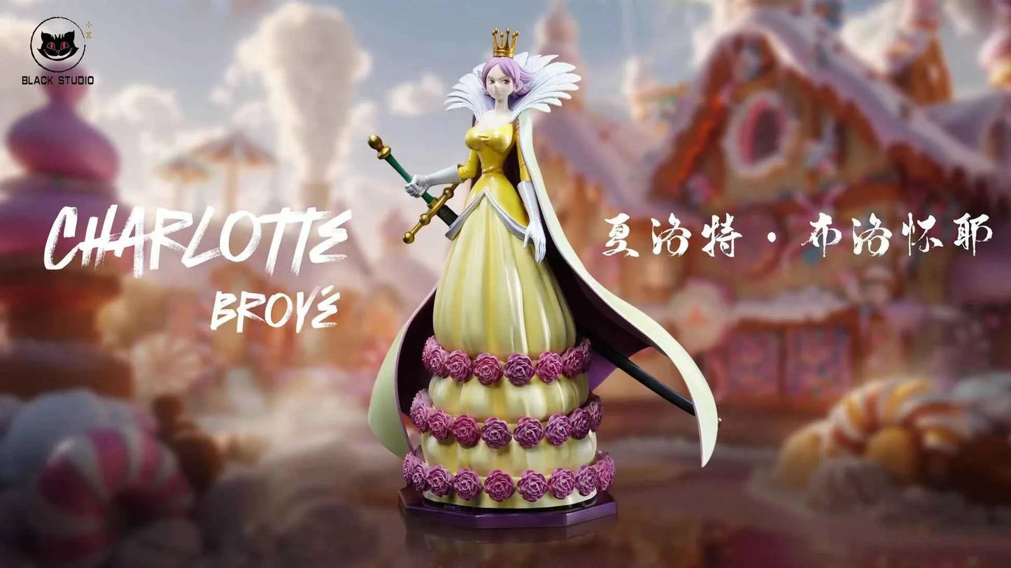 One Piece ~ Black Studio ~ Charlotte Mozart x Myukuru x Effilee x Broye ~ GK Resin Statue - Santoryu Resins Collectors