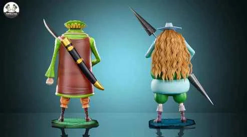 One Piece ~ Clone Studio ~ Epoida x Delacuaji ~ Resin Statue - Santoryu Resins Collectors