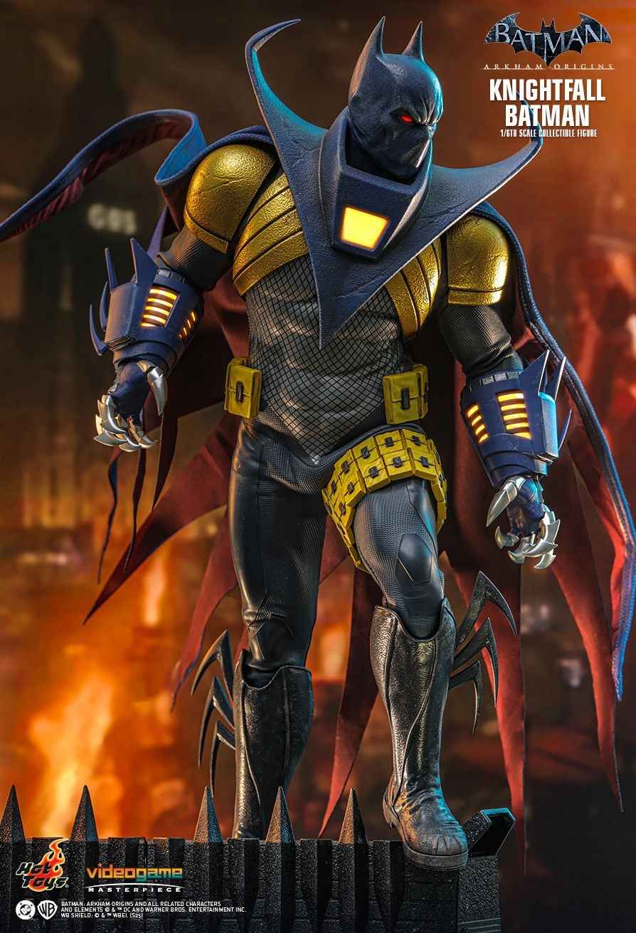 DC Comics Hot Toys Batman Arkham Origins Knightfall Batman VGM74 Licensed Action Figure