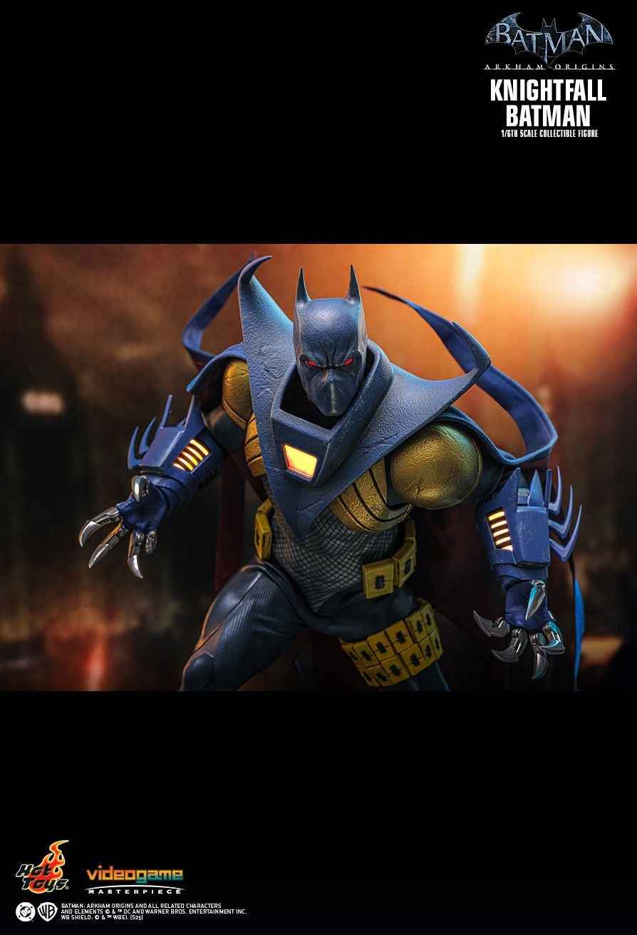 DC Comics Hot Toys Batman Arkham Origins Knightfall Batman VGM74 Licensed Action Figure