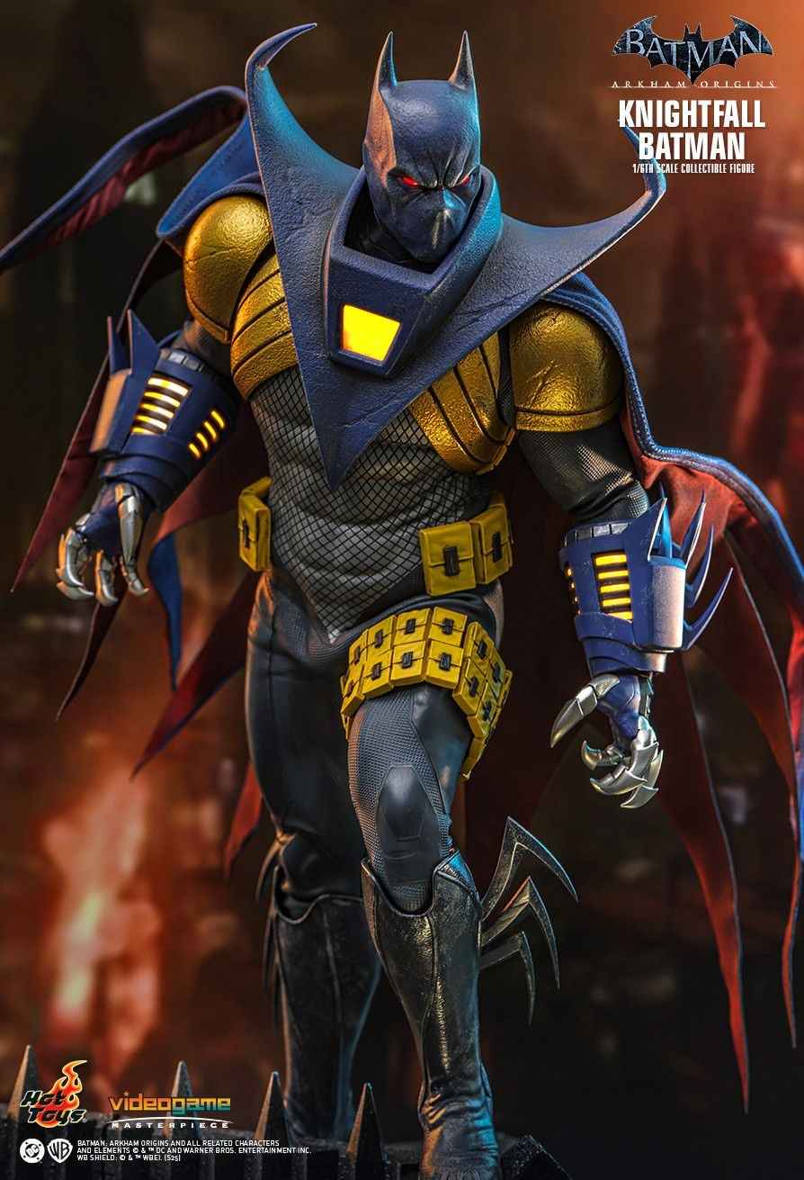 DC Comics Hot Toys Batman Arkham Origins Knightfall Batman VGM74 Licensed Action Figure