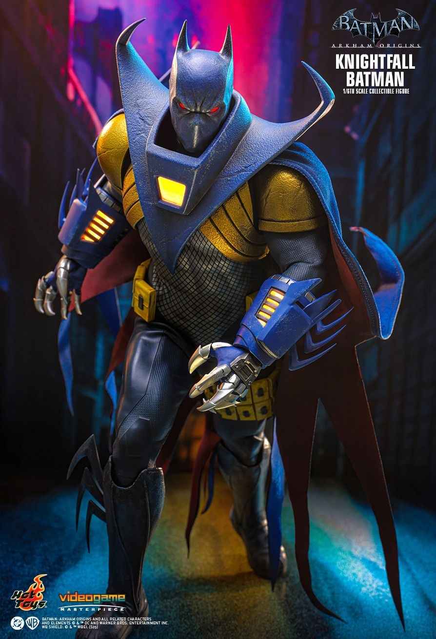 DC Comics Hot Toys Batman Arkham Origins Knightfall Batman VGM74 Licensed Action Figure