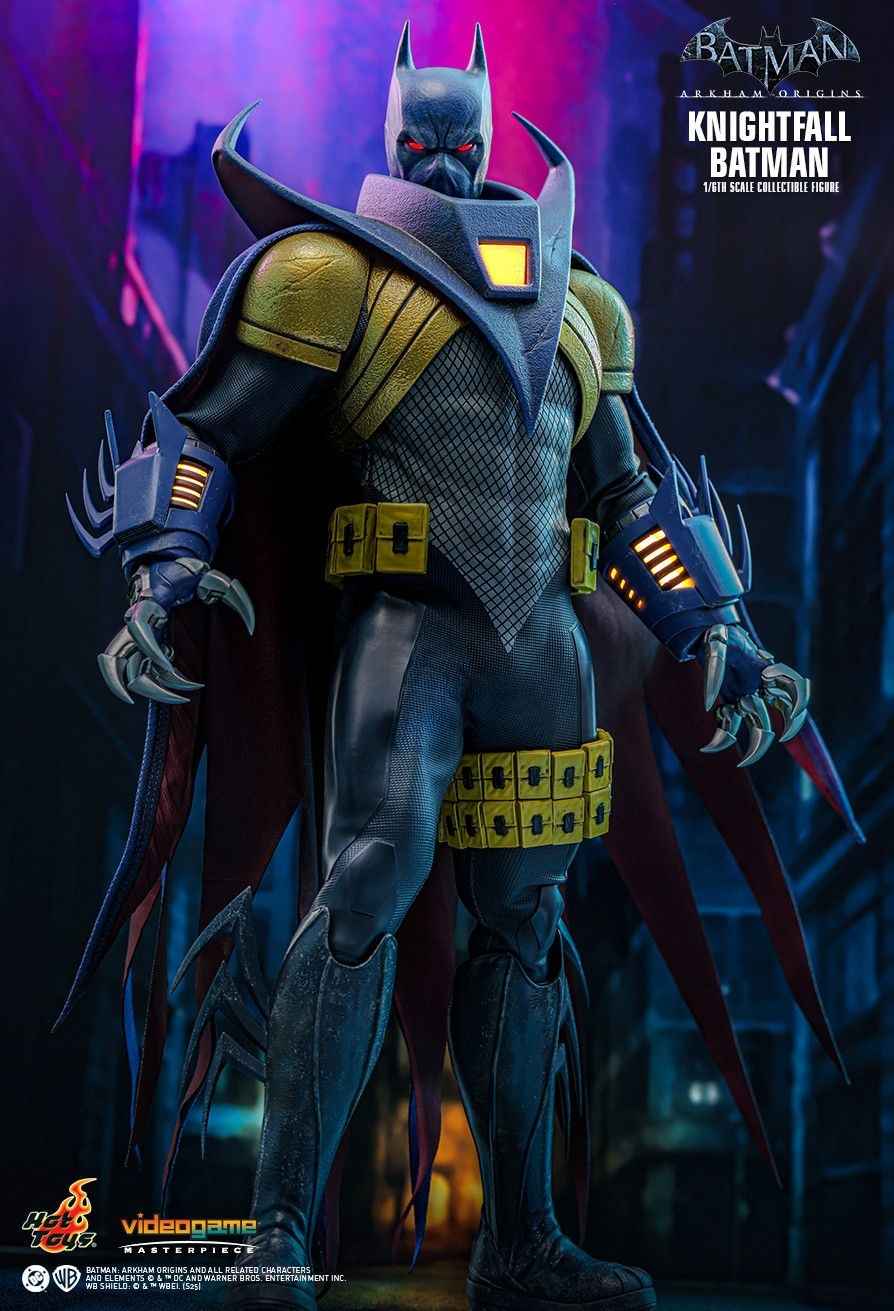 DC Comics Hot Toys Batman Arkham Origins Knightfall Batman VGM74 Licensed Action Figure