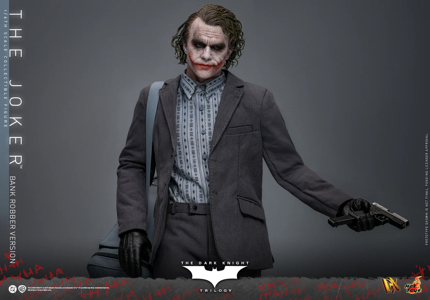 DC Comics Hot Toys "The Dark Knight Trilogy" The Joker (Bank Robber Version) Special Edition DX50B Licensed Action Figure