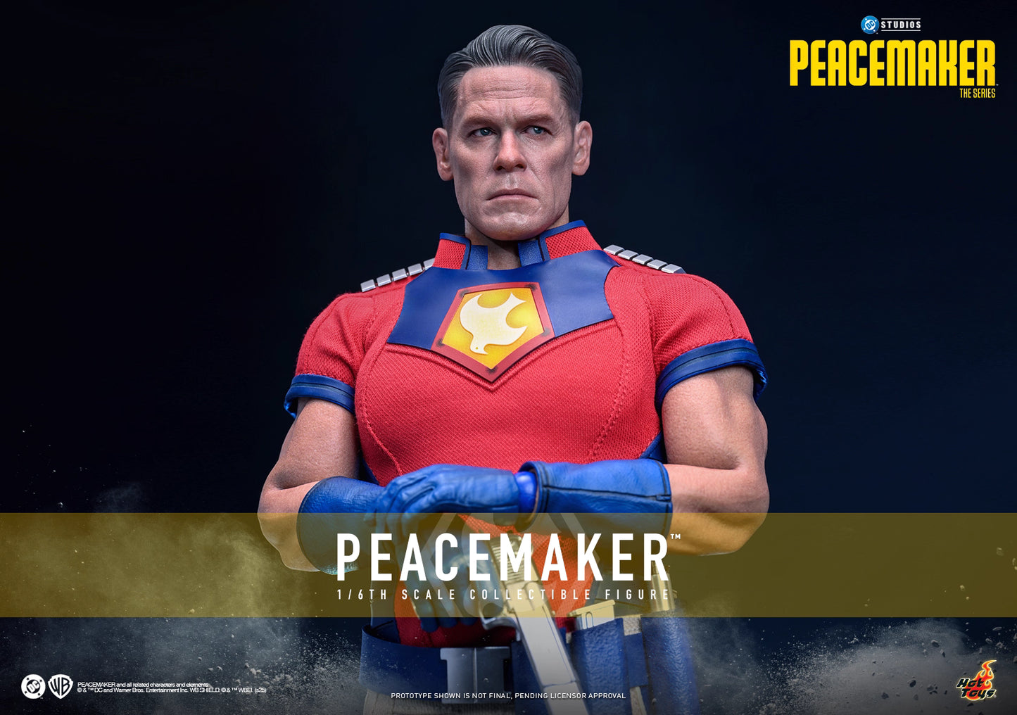DC Comics Hot Toys “Peacemaker Season 2” Peacemaker TMS166 1/6 Licensed Action Figure